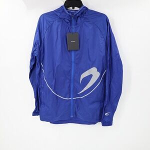 NWT Boxraw Jacket Mens Medium Sanchez Windbreaker Full Zip Hooded Long Sleeve